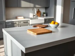Szara kuchnia: jaki blat wybrać?