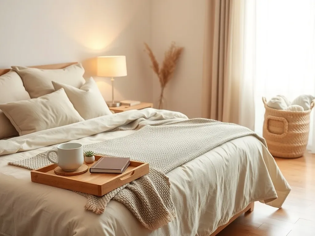 Beżowa sypialnia jakie dodatki: inspiracje i porady