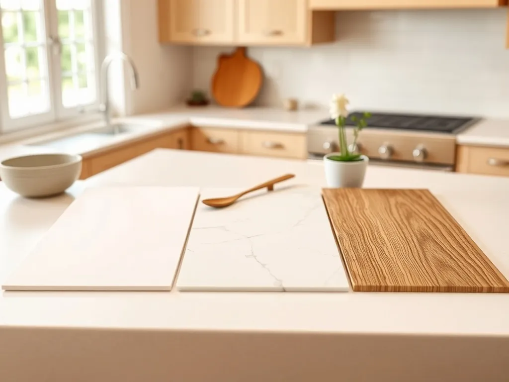 Beżowa kuchnia: jaki blat wybrać?