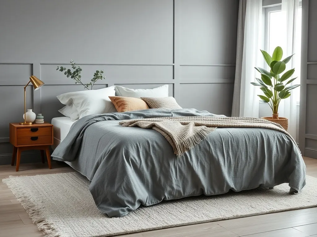 Szara sypialnia – jakie dodatki wybrać?